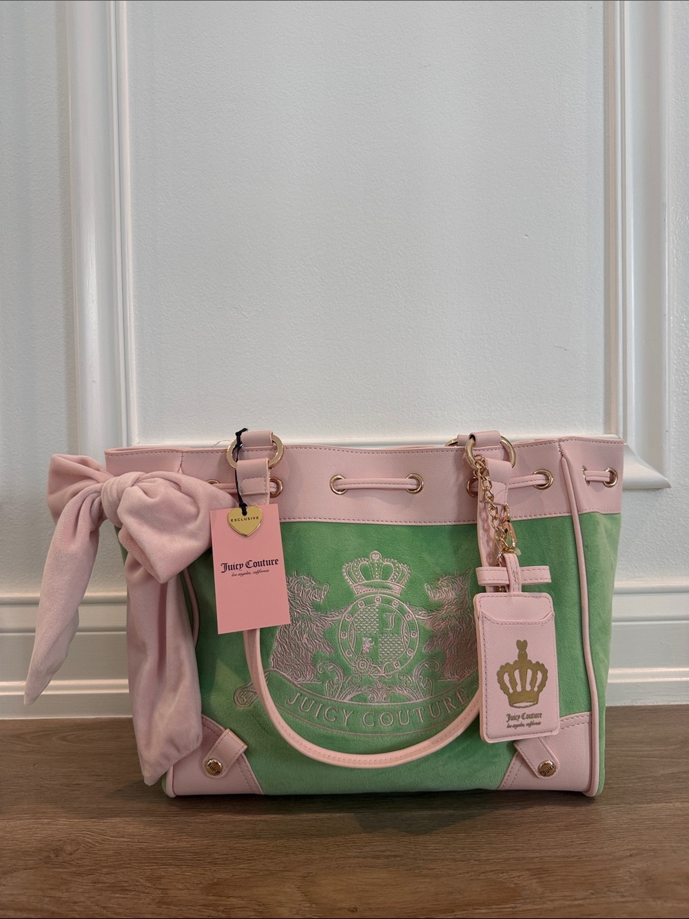 Juicy Couture Classic Scottie Dog Daydreamer Tote Bag